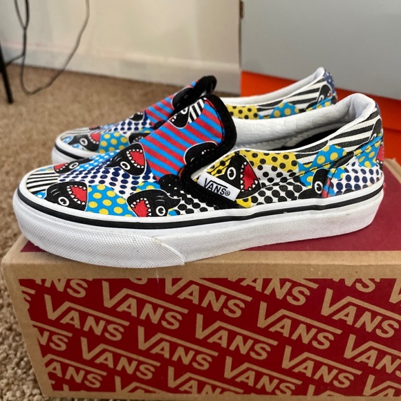 Van Slip on size 12 multicolored - Picture 2 of 3